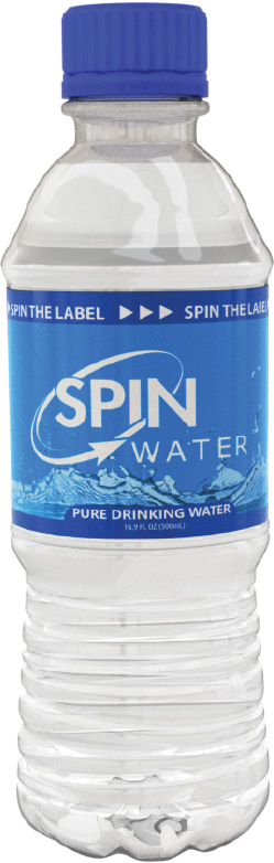 SpinWater Los Angeles Water Bottle