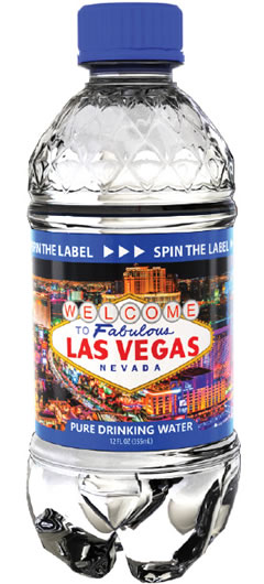 SpinWater Las Vegas Water Bottle